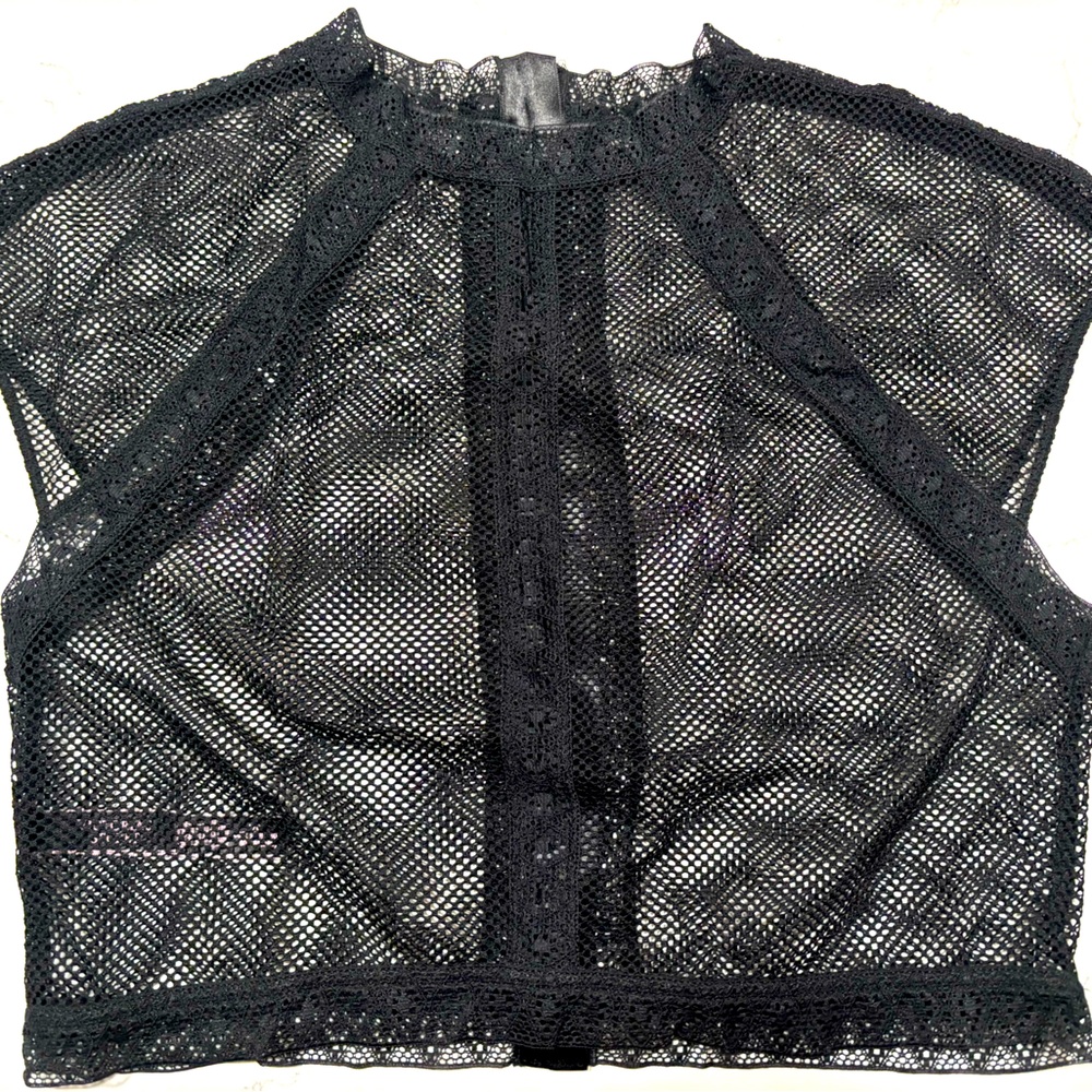 Mesh crop top- Victorias Secret-L